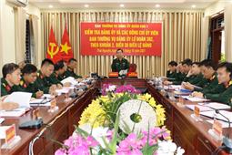 Kiểm tra theo Khoản 2, Điều 30, Điều lệ Đảng đối với Đảng ủy Lữ đoàn 382